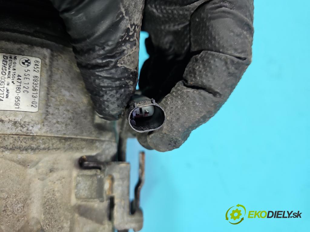 Bmw 1 E87 2004-2011 2.0d 122 HP manual 90 kW 1995 cm3 5- Kompresor: klimatizácie 6935613 (Kompresor klimatizácie)