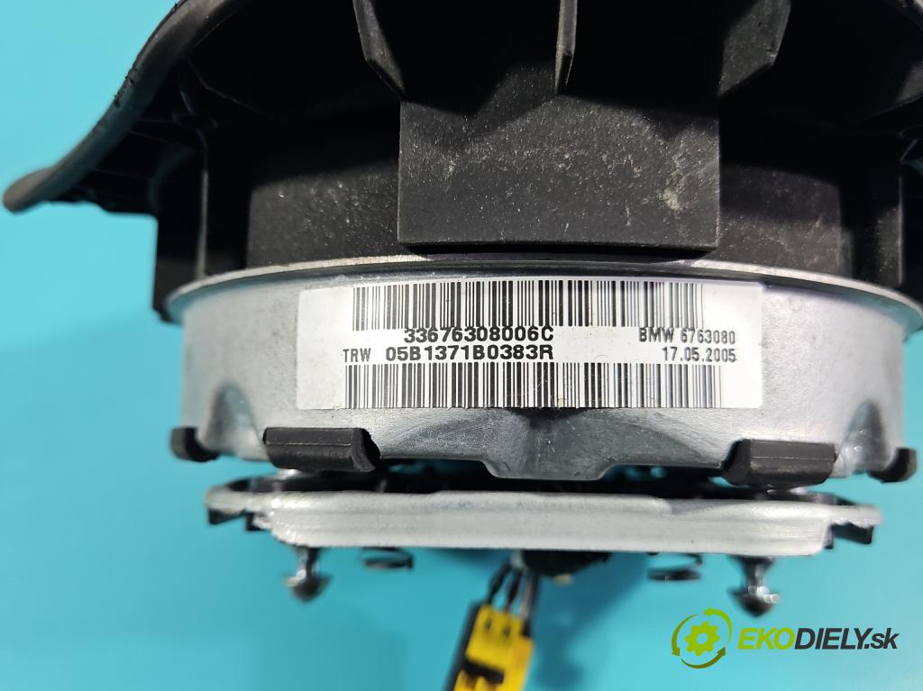 Bmw 1 E87 2004-2011 2.0d 122 HP manual 90 kW 1995 cm3 5- airbag vzduch: Řidiči: 6763080 (Airbag)