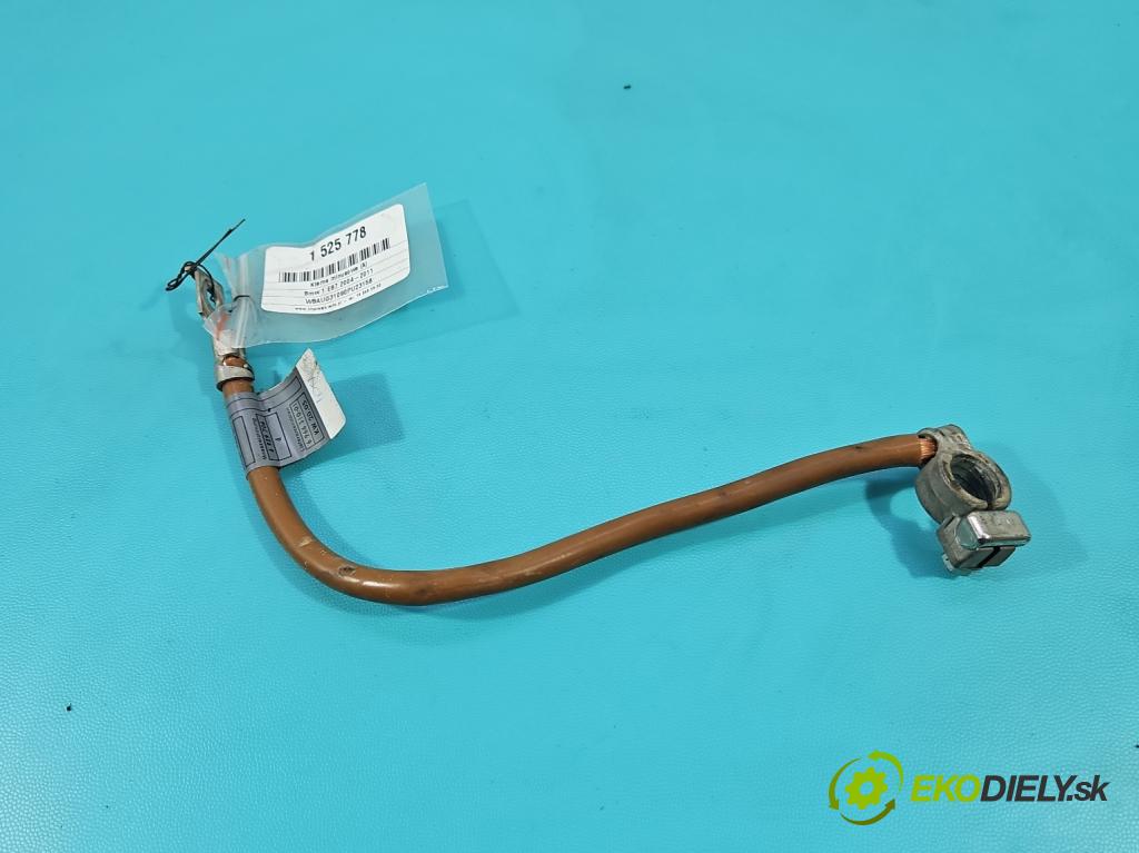 Bmw 1 E87 2004-2011 2.0d 122 hp manual 90 kW 1995 cm3 5- kontakt mínus: 6966310-01