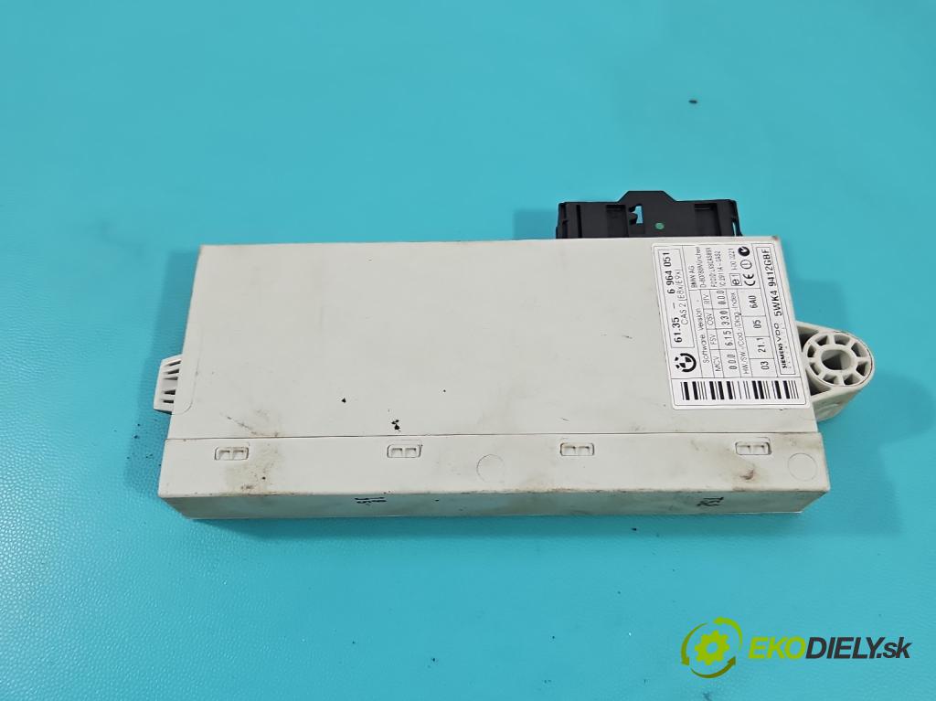 Bmw 1 E87 2004-2011 2.0d 122 hp manual 90 kW 1995 cm3 5- řídící jednotka komfortu 6964051