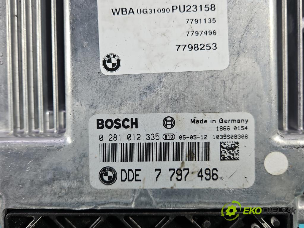 Bmw 1 E87 2004-2011 2.0d 122 HP manual 90 kW 1995 cm3 5- riadiaca jednotka motora 0281012335