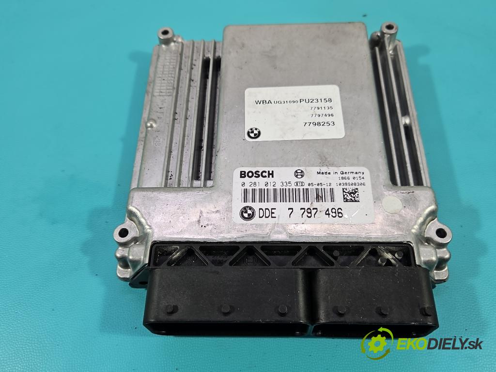Bmw 1 E87 2004-2011 2.0d 122 HP manual 90 kW 1995 cm3 5- riadiaca jednotka motora 0281012335