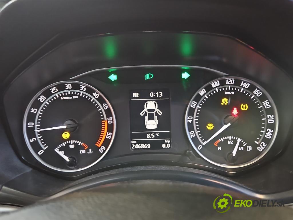 Skoda Octavia II 2004-2013 2.0 TDI 170 HP manual 125 kW 1968 cm3 5- prístrojovka/ budíky 1Z0920843E (Prístrojová doska)