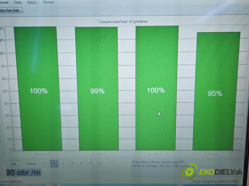 Skoda Octavia II 2004-2013 2.0 TDI 170 HP manual 125 kW 1968 cm3 5- motor diesla CEG