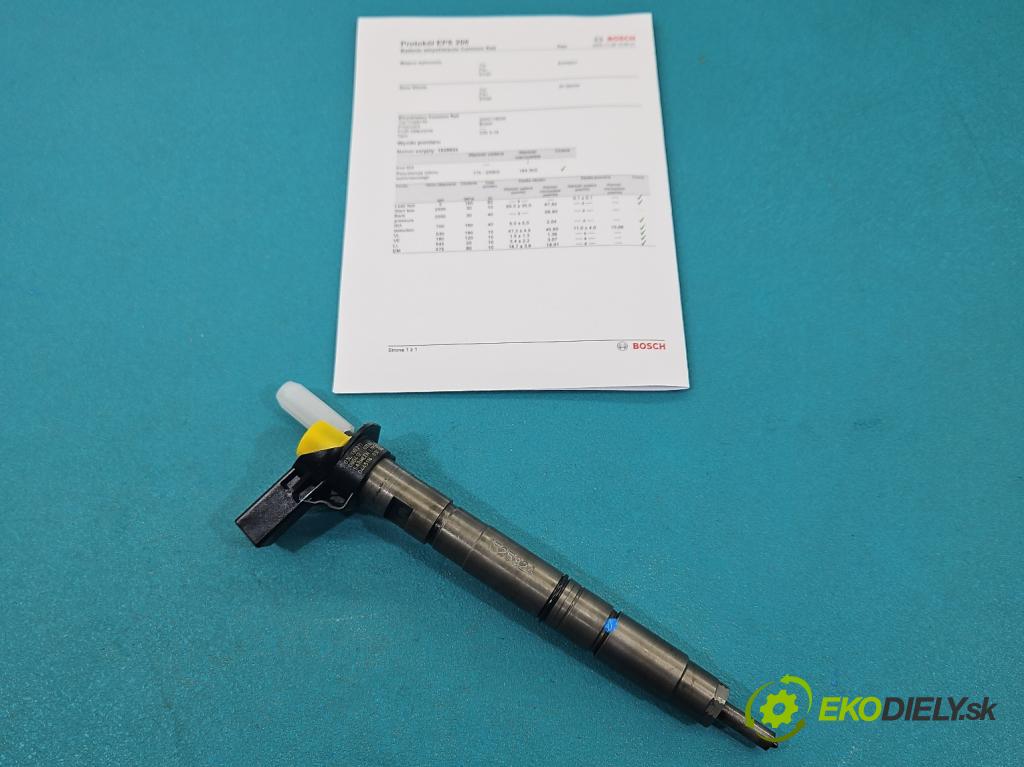 Vw Passat CC 2008-2016 2.0 TDI 140 hp manual 103 kW 1968 cm3 4- vstřikovač 0445116030 (Vstřikovač paliva)