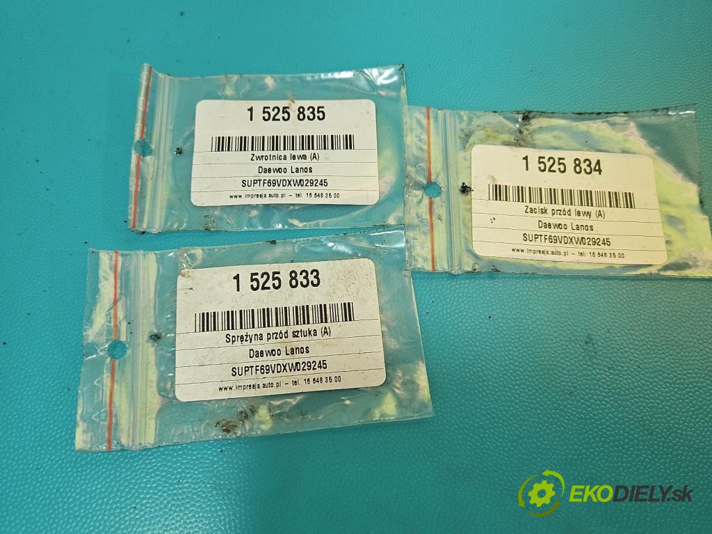 Daewoo Lanos 1.5 16V 99 HP manual 73 kW 1498 cm3 4- náboj ľavé  (Náboj kolesa)