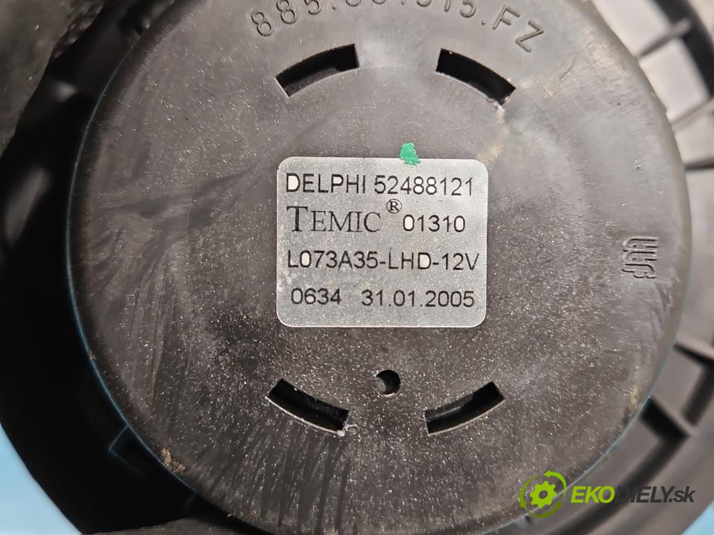 Renault Laguna II 2001-2007 2.0 16v 135 hp manual 99 kW 1998 cm3 5- ventilátor vzduchu 52488121