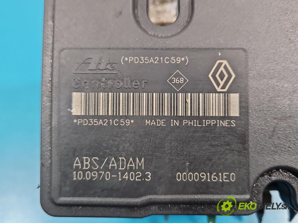 Renault Laguna II 2001-2007 2.0 16v 135 HP manual 99 kW 1998 cm3 5- čerpadlo abs 100970-14023 (Pumpa ABS)