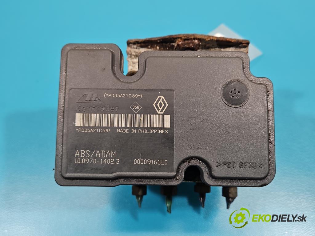 Renault Laguna II 2001-2007 2.0 16v 135 HP manual 99 kW 1998 cm3 5- čerpadlo abs 100970-14023 (Pumpa ABS)