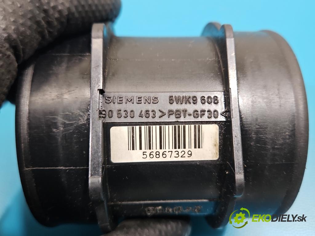 Opel Zafira A 1999-2005 1.8 16V 125 HP manual 92 kW 1796 cm3 5- průtokoměr: 90530463 (Váha vzduchu)