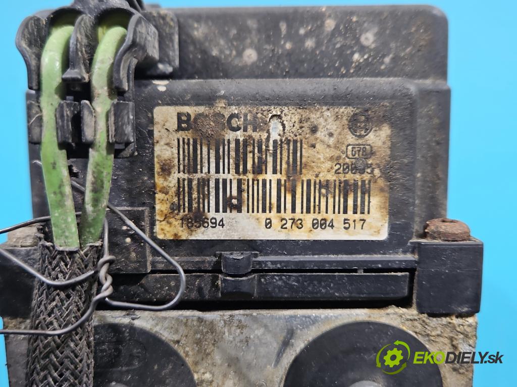 Opel Zafira A 1999-2005 1.8 16V 125 HP manual 92 kW 1796 cm3 5- čerpadlo abs 0265220584 (Pumpa ABS)