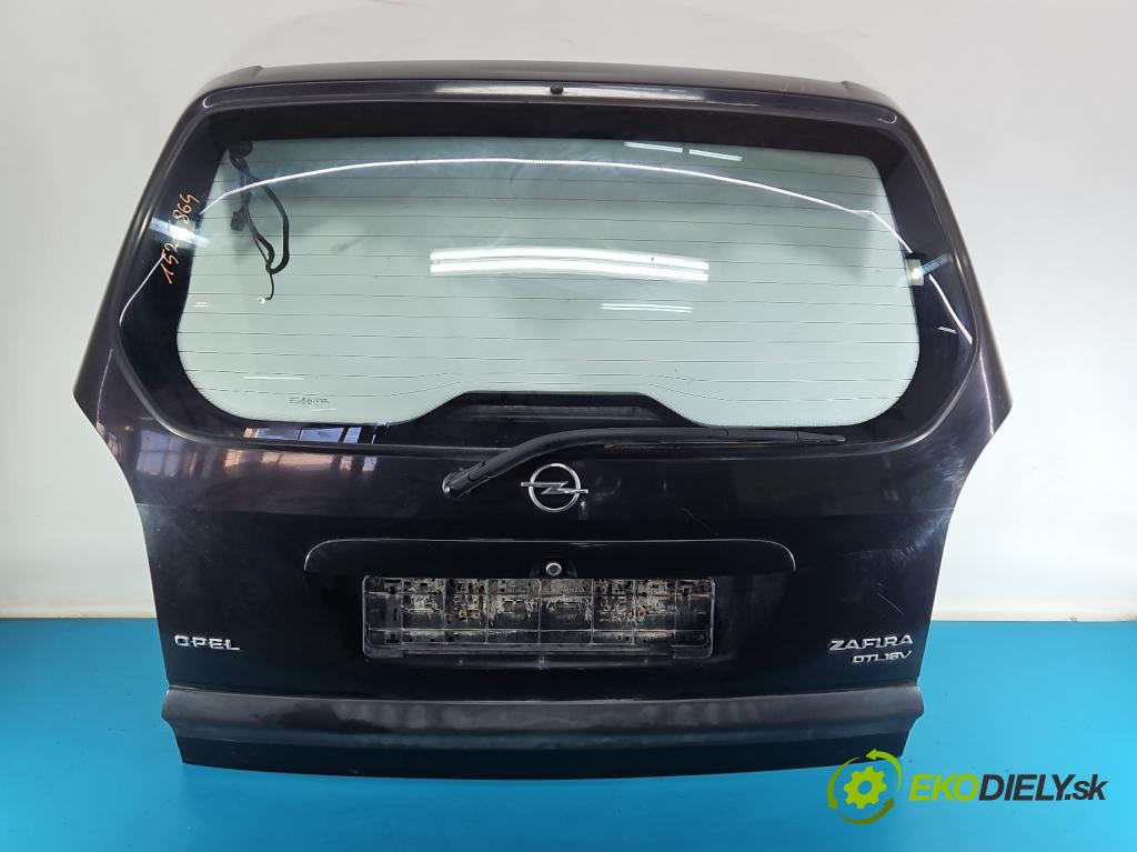 Opel Zafira A 1999-2005 1.8 16V 125 hp manual 92 kW 1796 cm3 5- zadní kufrové dveře  (Zadní kapota (kufr))