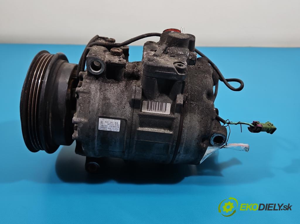 Vw Passat B5 1995-2005 1.9 TDI 131 HP manual 96 kW 1896 cm3 4- Kompresor: klimatizácie 8D0260808 (Kompresor klimatizácie)