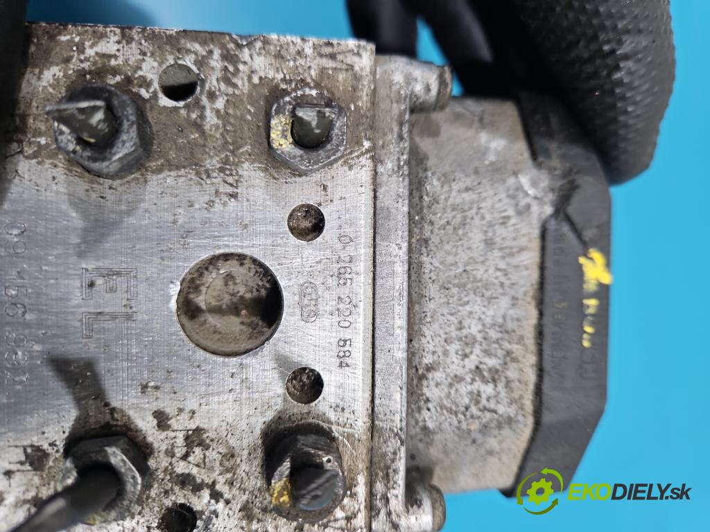 Opel Zafira A 1999-2005 1.8 16V 125 HP manual 92 kW 1796 cm3 5- čerpadlo abs 0265220584 (Pumpa ABS)