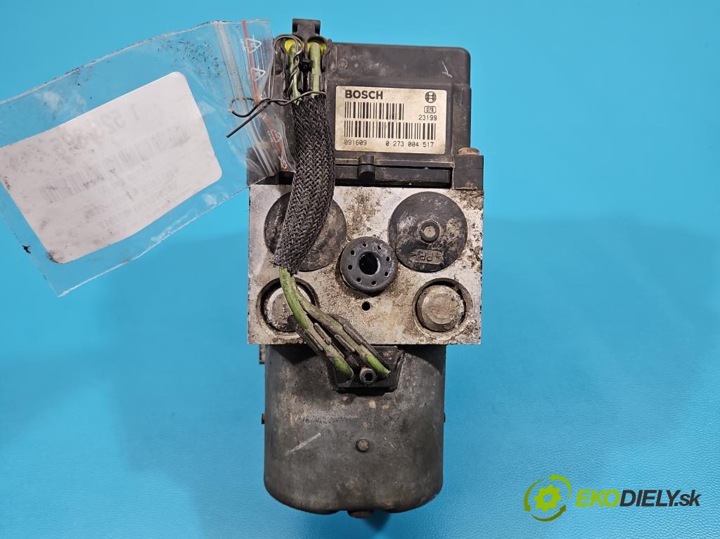 Opel Zafira A 1999-2005 1.8 16V 125 HP manual 92 kW 1796 cm3 5- čerpadlo abs 0265220584 (Pumpa ABS)