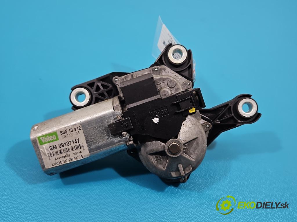 Opel Zafira A 1999-2005 1.8 16V 125 HP manual 92 kW 1796 cm3 5- motor stieračov zadné 53013912