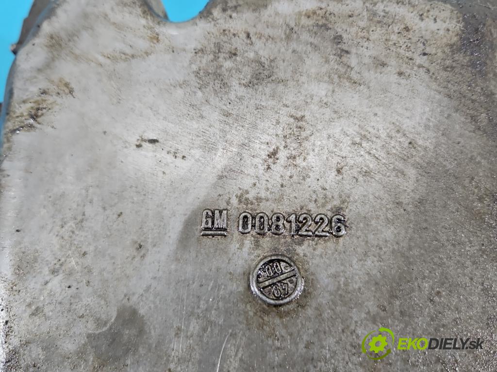 Opel Zafira A 1999-2005 1.8 16V 125 HP manual 92 kW 1796 cm3 5- vaňa olejová 0081226 (Olejová vaňa)