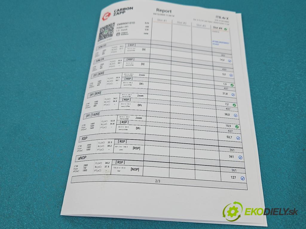 Ford C-Max II 2010-2019 2.0 TDCI 140 HP automatic 103 kW 1997 cm3 5- vstrek EMBR00101D (Vstrekovač paliva)