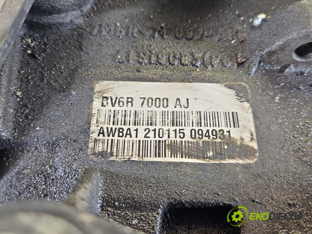 Ford C-Max II 2010-2019 2.0 TDCI 140 HP automatic 103 kW 1997 cm3 5- prevodovka stupeň,rýchlosť automat BV6R 7000 AJ