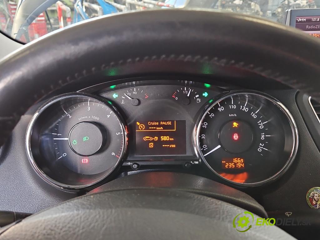 Peugeot 5008 I 2009-2017 2.0 HDI 150 HP manual 110 kW 1997 cm3 5- prístrojovka/ budíky 9666276380 (Prístrojová doska)