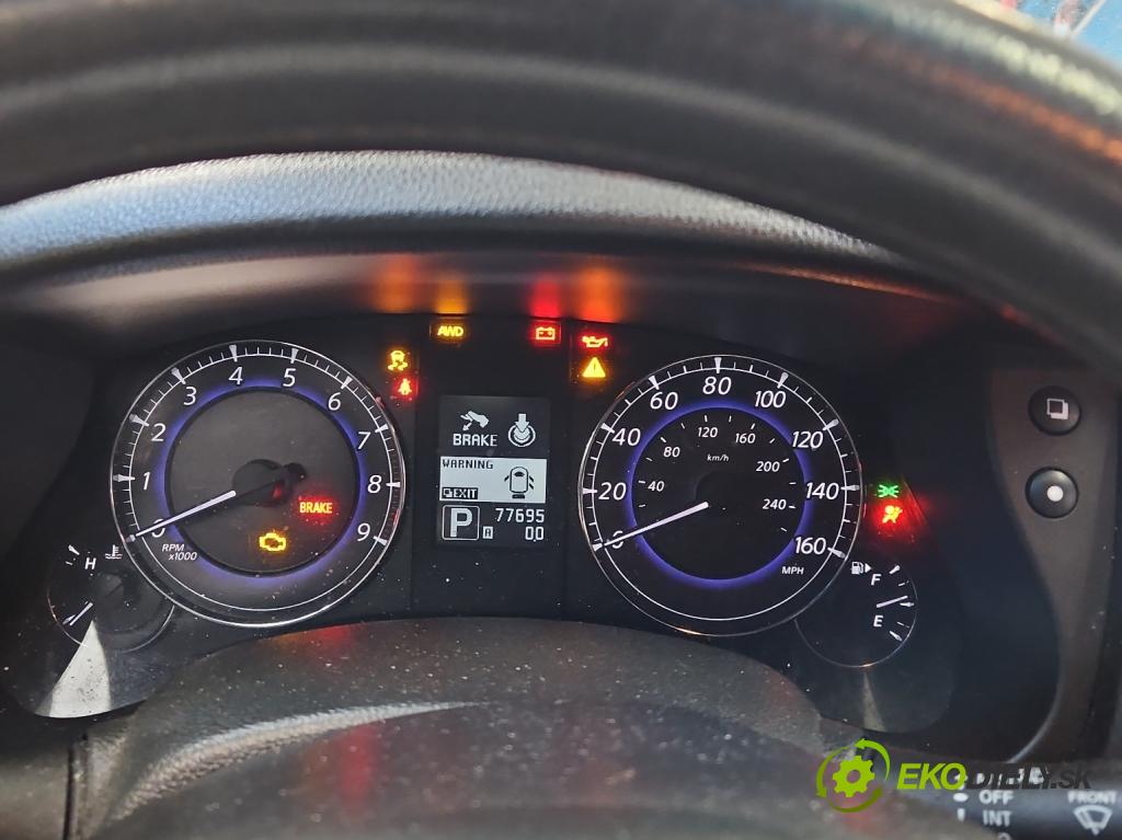 Infiniti QX50 2013-2015 3.7 V6 320KM automatic 235 kW 3696 cm3 5- prístrojovka/ budíky 3WV0A/AQBD (Prístrojová doska)