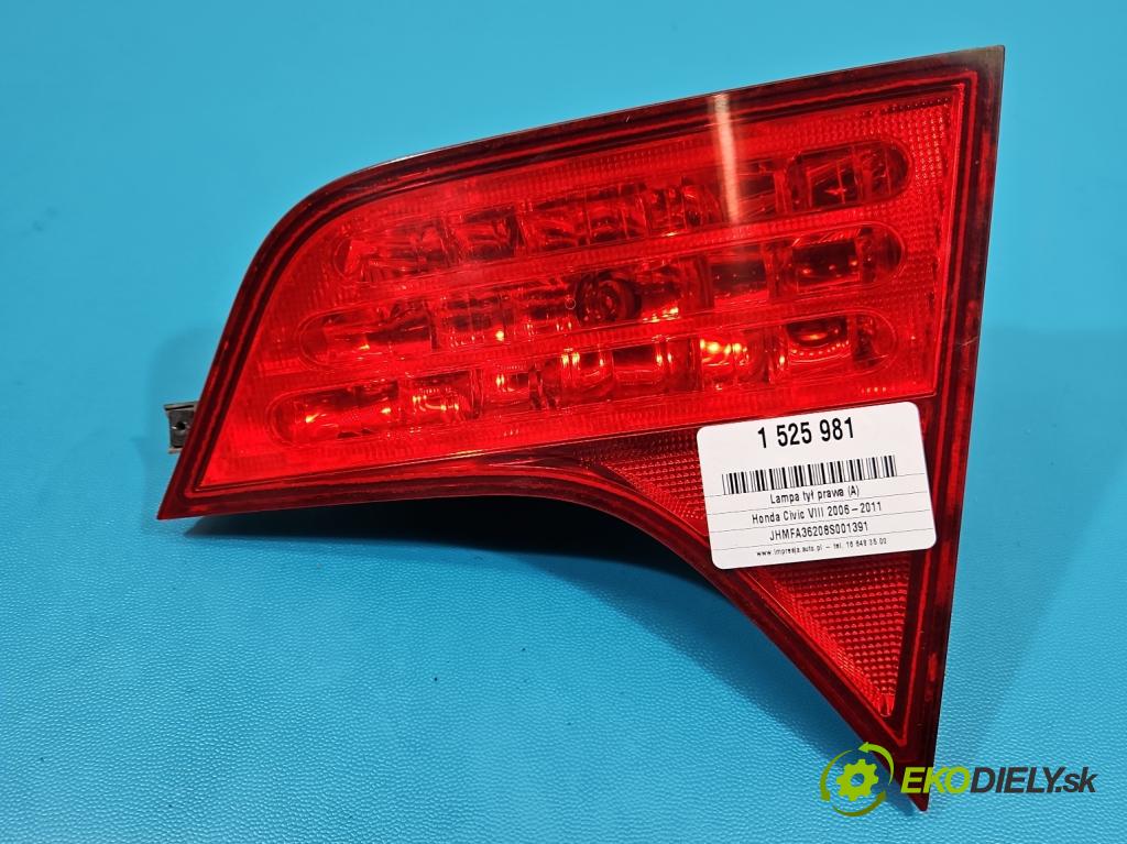 Honda Civic VIII 2006-2011 1.4 16V 95 hp automatic 70 kW 1339 cm3 4- světlo zadní pravé  (Klika dveří ostatní)