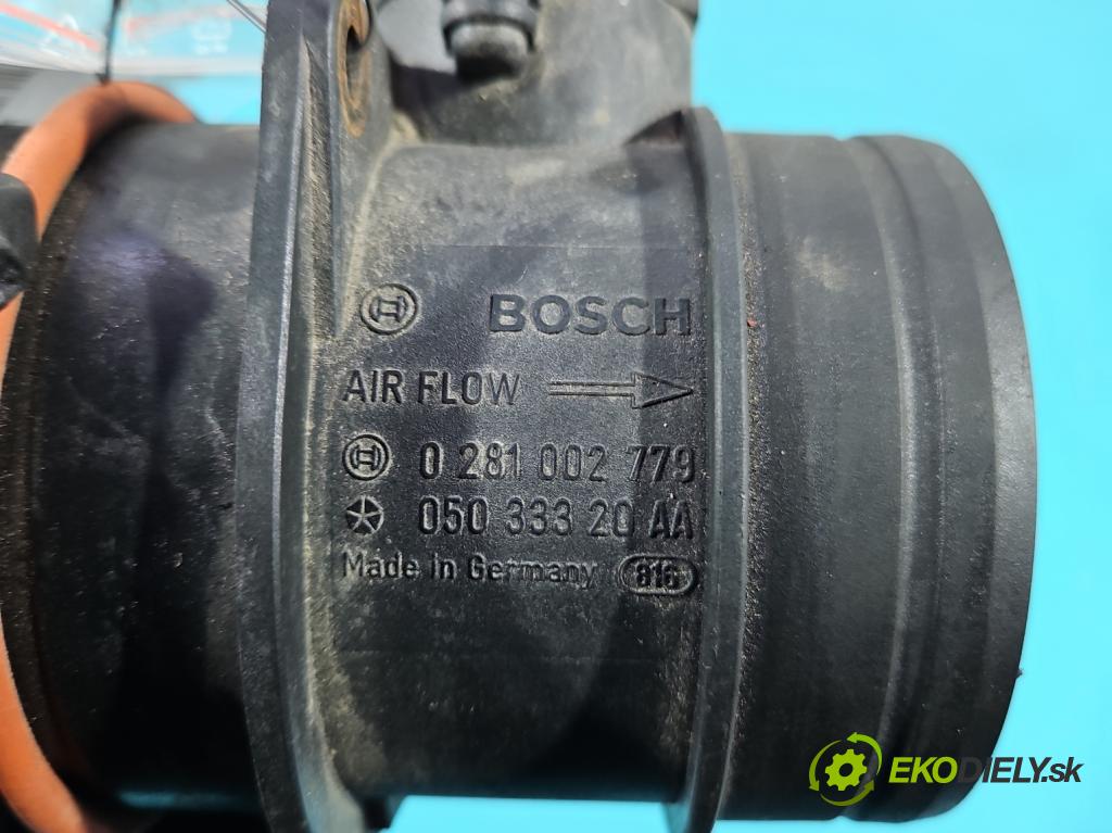 Dodge Journey 2.0 CRD 140 HP automatic 103 kW 1968 cm3 5- průtokoměr: 0281002779 (Váha vzduchu)