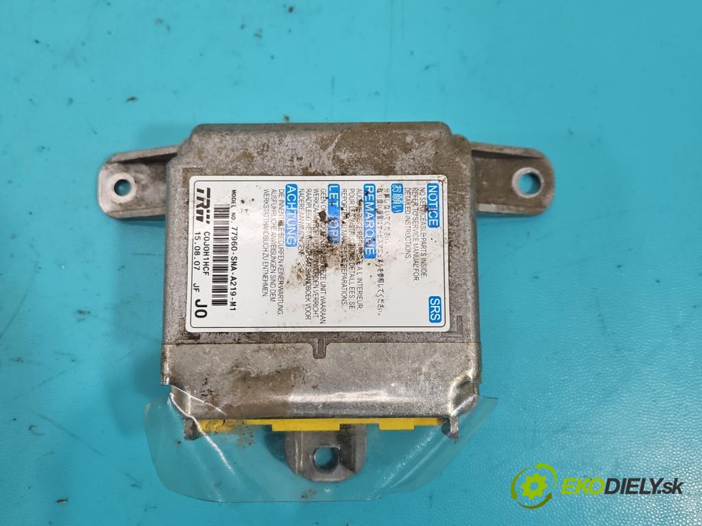 Honda Civic VIII 2006-2011 1.4 16V 95 HP automatic 70 kW 1339 cm3 4- airbag vzduchové soubor: 77850-SNA-A81