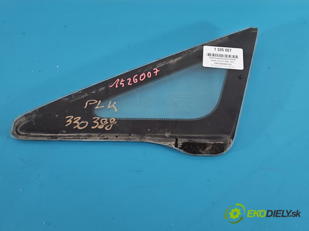 Honda Civic VIII 2006-2011 1.4 16V 95 HP automatic 70 kW 1339 cm3 4- sklo predné ľavé 
