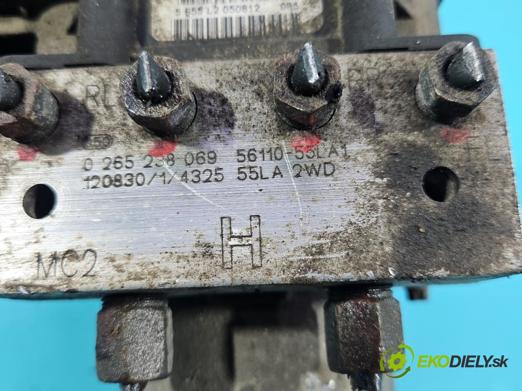 Suzuki SX4 I 2006-2014 1.6b 120 HP manual 88 kW 1586 cm3 5- čerpadlo abs 0265951309 (Pumpa ABS)