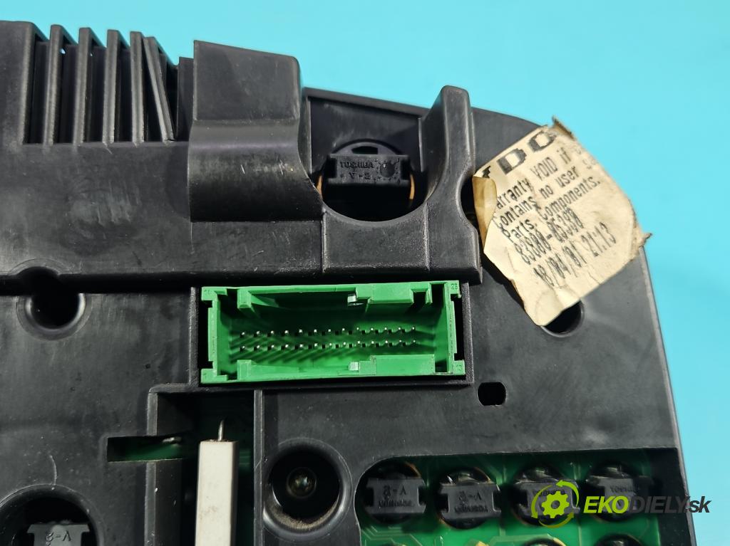 Toyota Avensis I T22 1997-2003 1.6 vvti 110 HP manual 81 kW 1598 cm3 4- prístrojovka/ budíky 83800-05380 (Prístrojová doska)