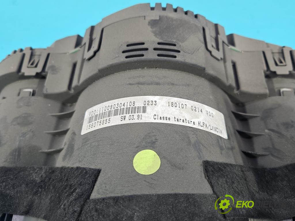 Alfa romeo Gt 1.9 jtd 150 HP manual 110 kW 1910 cm3 3- prístrojovka/ budíky 156075855 (Prístrojová doska)