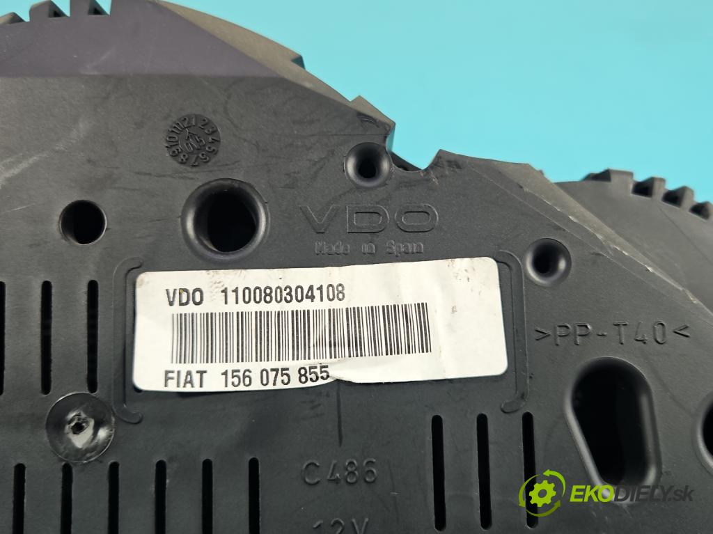 Alfa romeo Gt 1.9 jtd 150 HP manual 110 kW 1910 cm3 3- prístrojovka/ budíky 156075855 (Prístrojová doska)