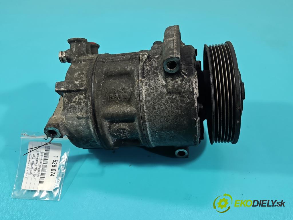 Opel Insignia A 2008-2017 2.0 T 220KM automatic 162 kW 1998 cm3 5- Kompresor: klimatizácie P13232305 (Kompresor klimatizácie)