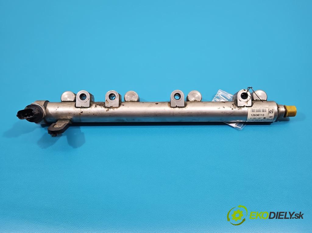 Opel Insignia A 2008-2017 2.0 T 220KM automatic 162 kW 1998 cm3 5- lišta vstrekovacia 0261555078 (Vstrekovacia lišta)