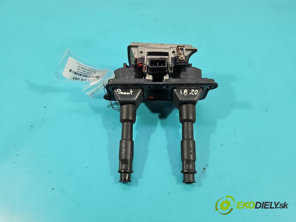 Audi A4 B5 1994-2001 1.8 20V (ADR) 125 HP manual 92 kW 1781 cm3 4- cievka zapaľovacia 0221603003 (Zapaľovacia cievka)