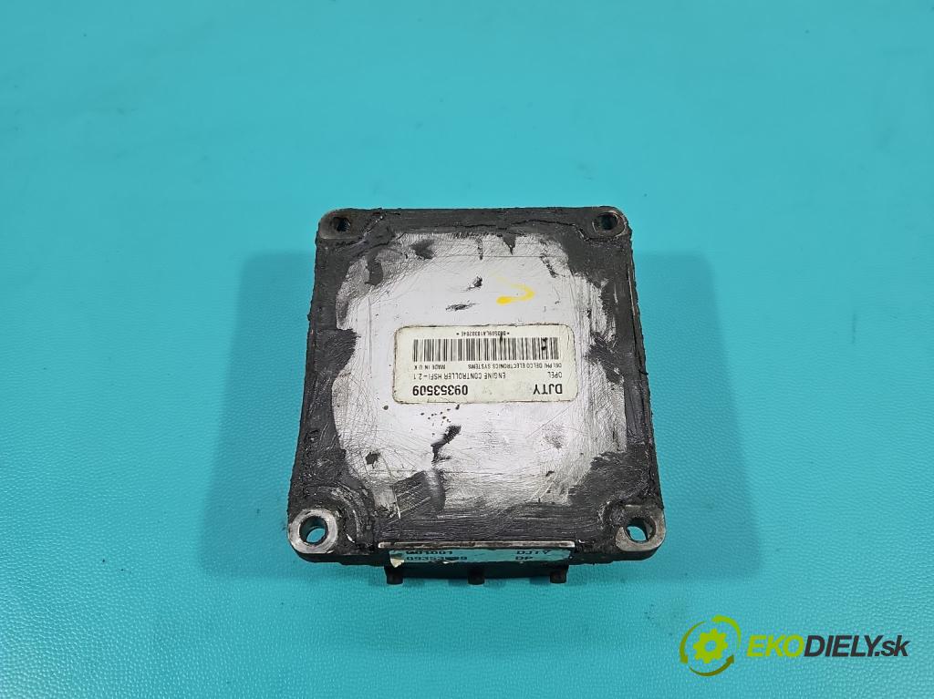 Opel Astra II 1998-2009 1.6 8V 84KM manual 62 kW 1598 cm3 5- riadiaca jednotka motora 09353509