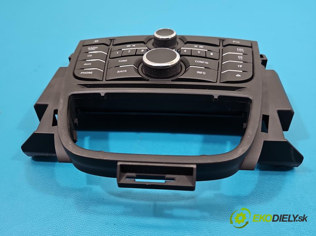 Opel Astra IV 2009-2015 1.4 16V 101 HP manual 74 kW 1398 cm3 5- Radio originál 13334053