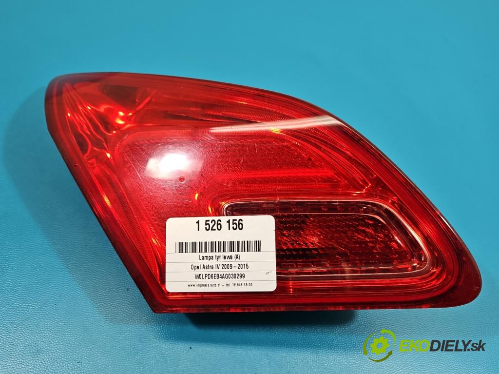 Opel Astra IV 2009-2015 1.4 16V 101 hp manual 74 kW 1398 cm3 5- světlo zadní levé  (Klika dveří ostatní)