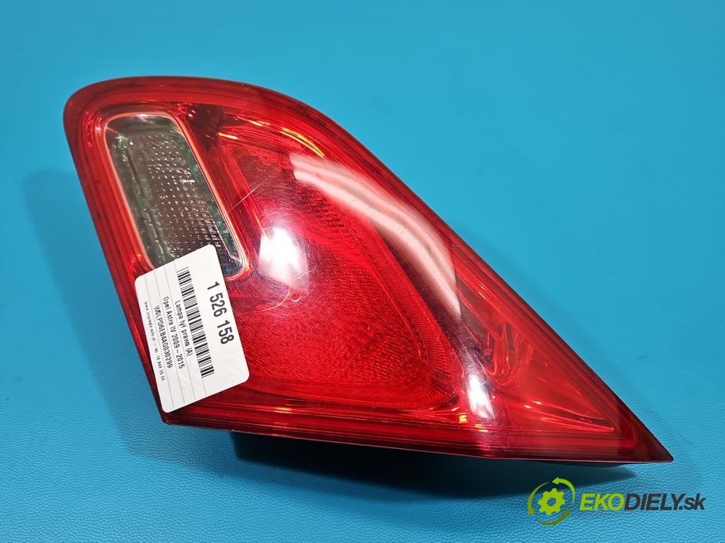 Opel Astra IV 2009-2015 1.4 16V 101 hp manual 74 kW 1398 cm3 5- světlo zadní pravé  (Klika dveří ostatní)