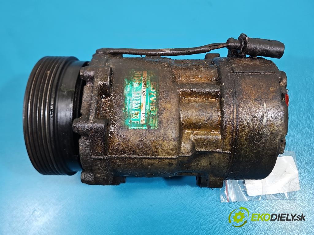 Vw Bora 1.9 TDI 90 hp manual 66 kW 1896 cm3 4- Kompresor: klíma 1J0820803F (Kompresor klimatizace)