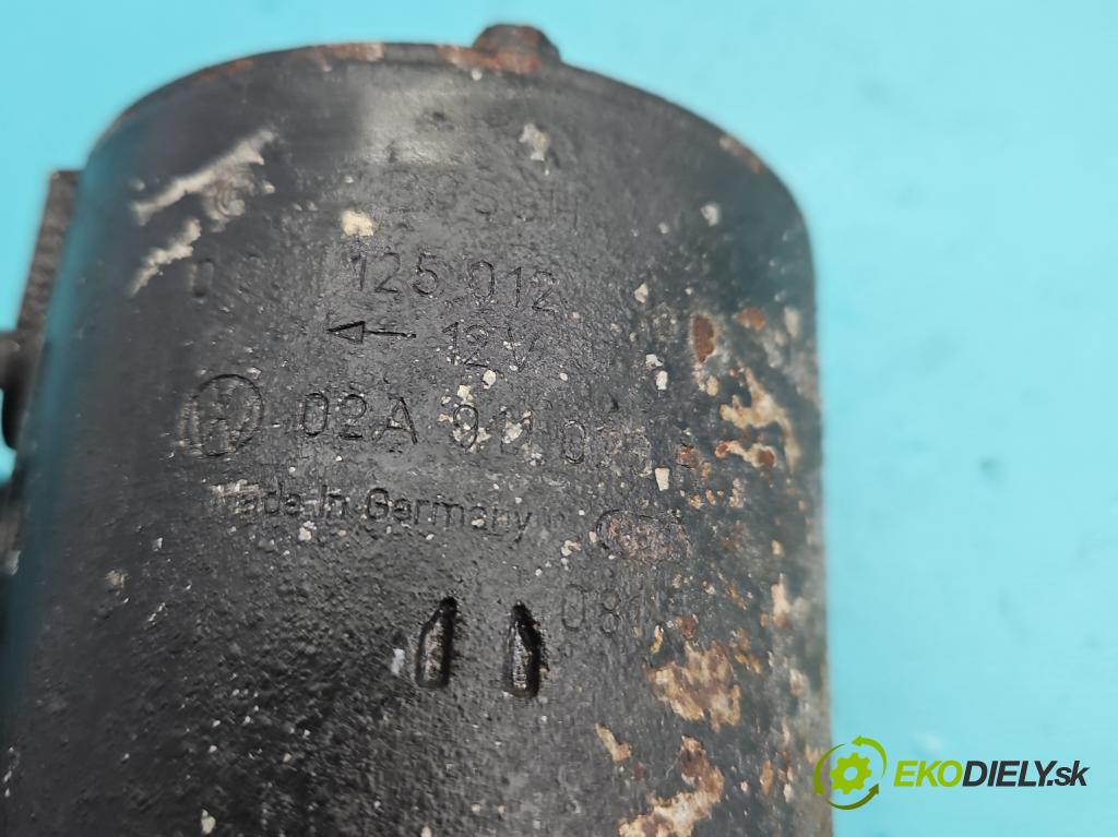 Vw Bora 1.9 TDI 90 HP manual 66 kW 1896 cm3 4- štartér 001125012 (Štartér)