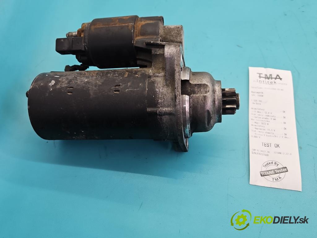Vw Bora 1.9 TDI 90 HP manual 66 kW 1896 cm3 4- štartér 001125012 (Štartér)