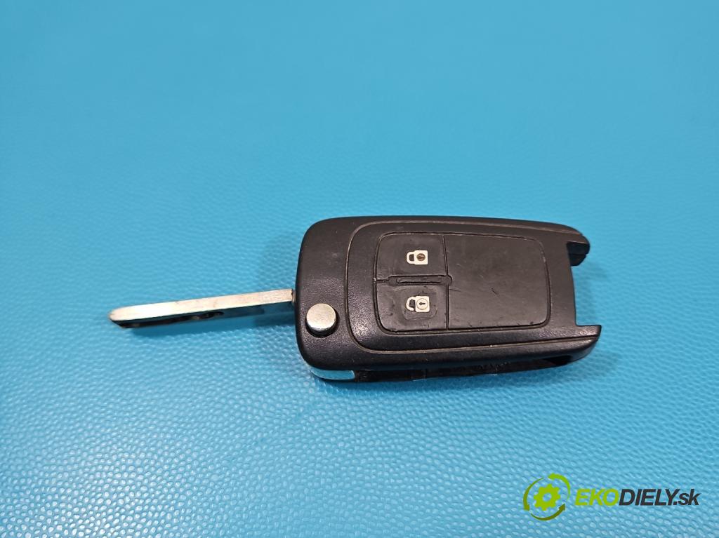 Opel Astra IV 2009-2015 1.4 16V 101 HP manual 74 kW 1398 cm3 5- rukoväť predné ľavé mimo: 14096201 (Kľučka dverí vonkajšia predná ľavá)