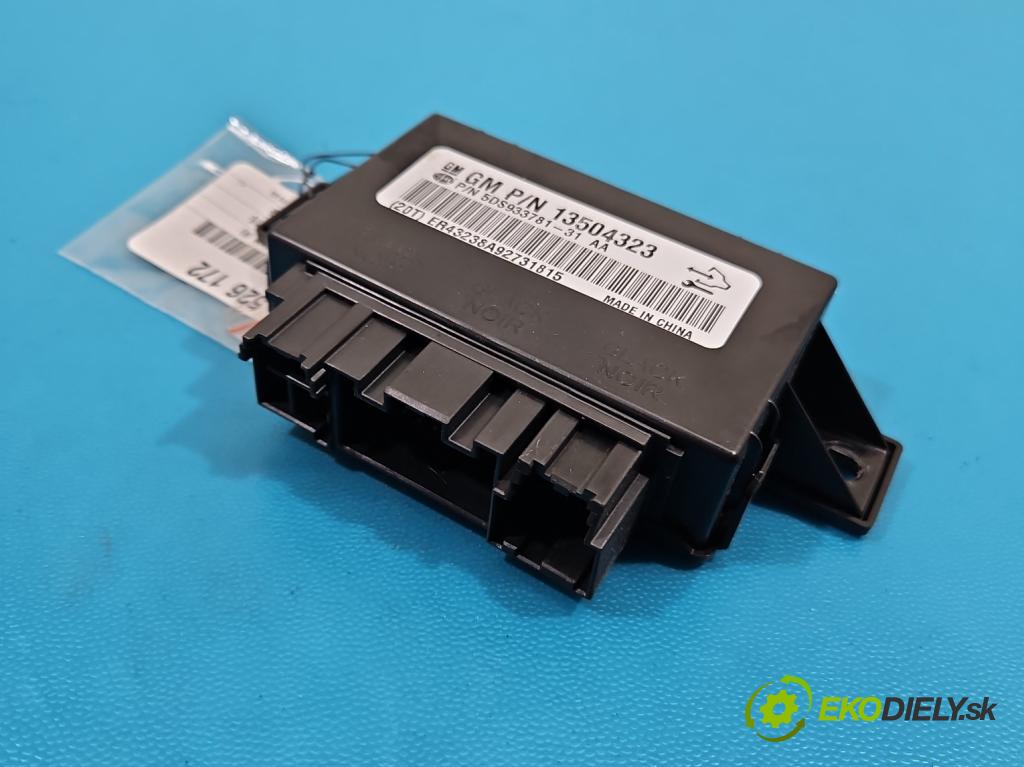 Opel Astra IV 2009-2015 1.4 16V A14XER 101 HP manual 74 kW 1398 cm3 5- riadiaca jednotka ostatné 13504323