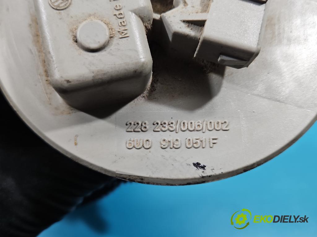 Skoda Felicia 1.3 MPI 68 HP manual 50 kW 1289 cm3 5- čerpadlo palivo 6U0919051F