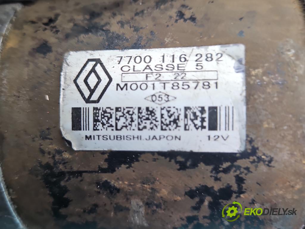 Renault Megane I 1995-2003 1.9 dci 102 HP manual 75 kW 1870 cm3 5- štartér M001T85781 (Štartér)