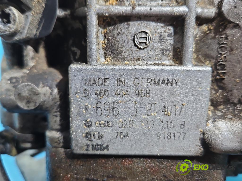 Vw Sharan I 1995-2010 1.9 TDI 110 HP manual 81 kW 1896 cm3 5- čerpadlo vstrekovacia 0460404968 (Vstrekovacie čerpadlo)
