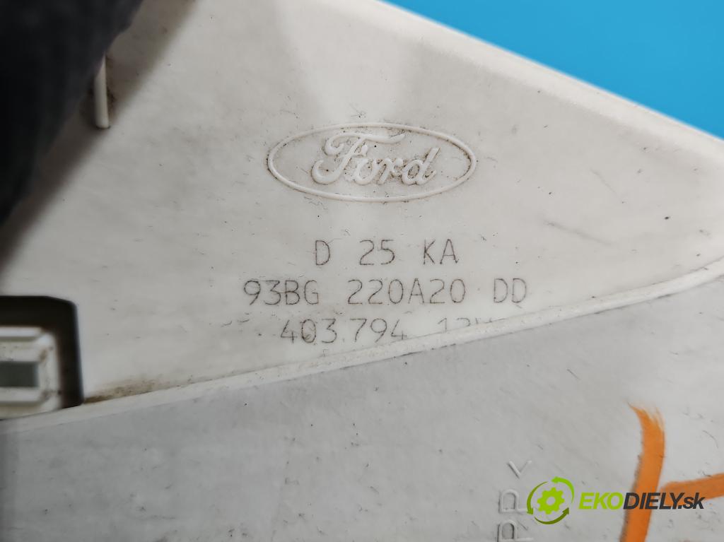 Vw Sharan I 1995-2010 1.9 TDI 110 HP manual 81 kW 1896 cm3 5- zámok zadné pravý 93BG-220A20-DD