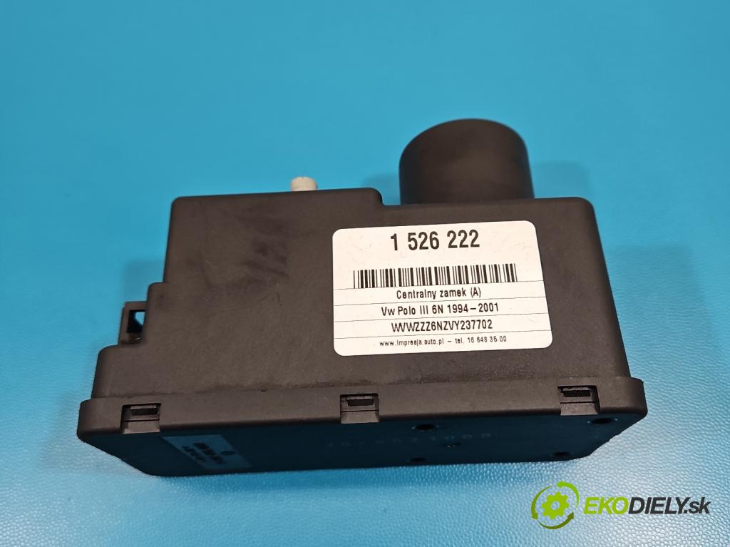 Vw Polo III 6N 1994-2001 1.4 60 HP manual 44 kW 1390 cm3 5- Centrální: zámek: 1H0962257G